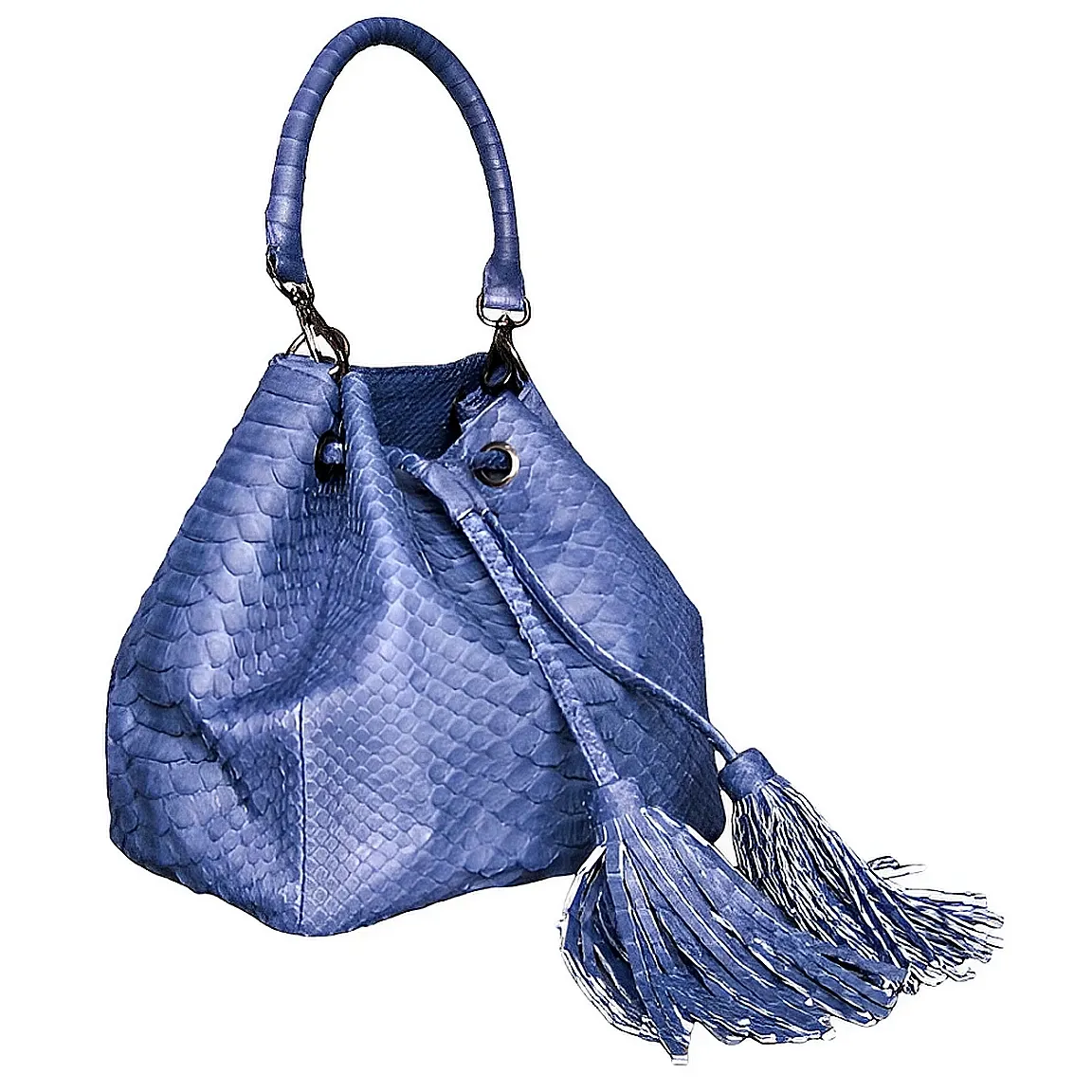 Blue Bucket Bag