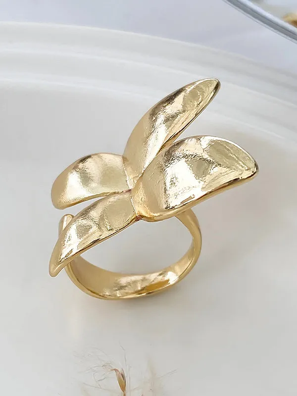 Butterfly Shape Geometric Rings Accessories