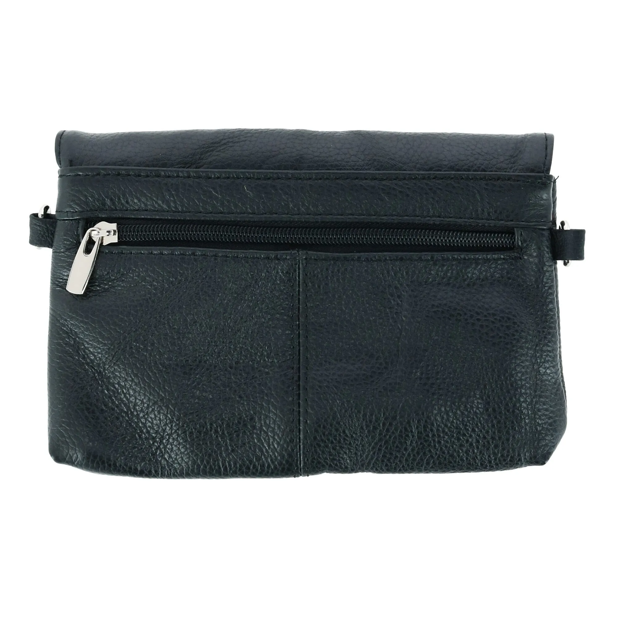 Cal-Wyn Women's Leather Wristlet Clutch with Removable Crossbody Strap