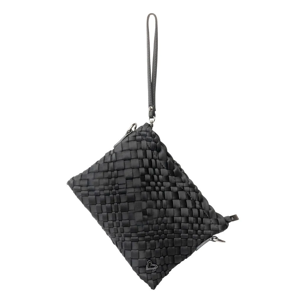 Charlotte Woven Crossbody - Black Onyx