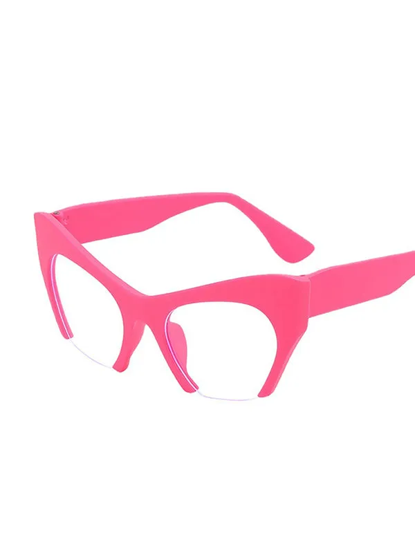 Geometric Sun Protection Sunglasses Accessories