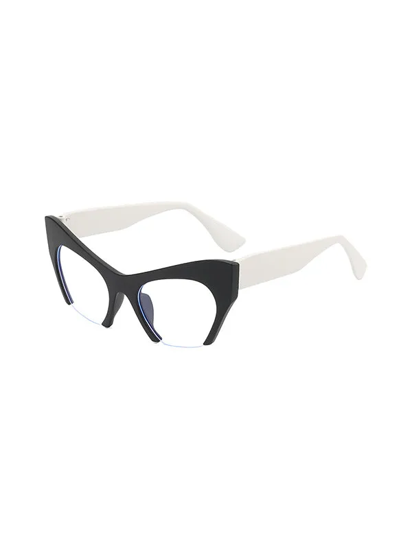 Geometric Sun Protection Sunglasses Accessories