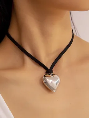 Heart Shape Hollow Necklaces Accessories