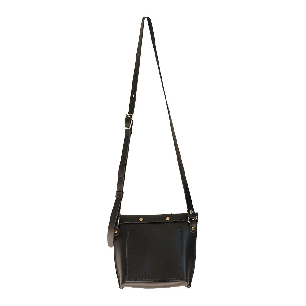 Linda Petite Crossbody in Noir