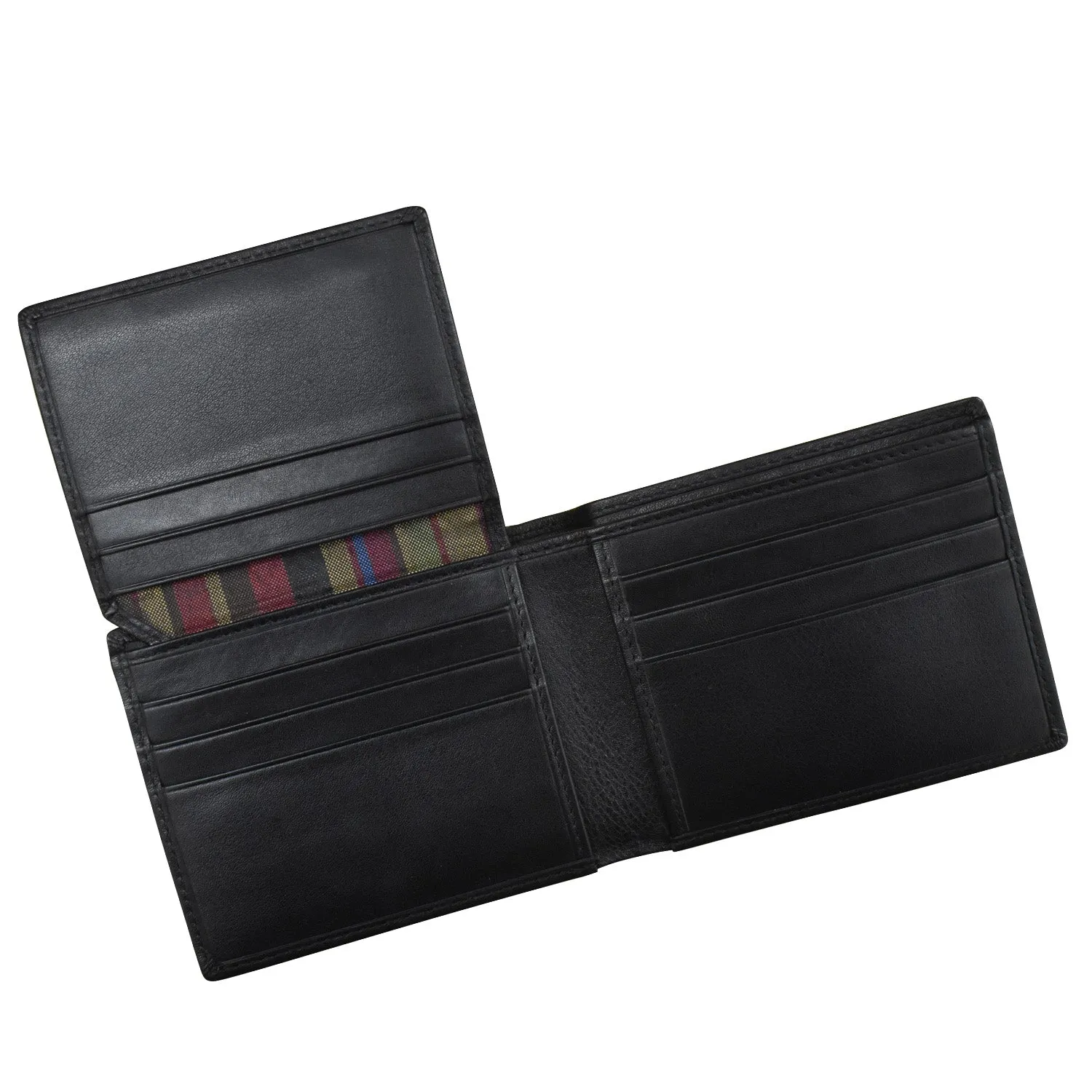 Men's Bifold Wallet with Left Flip