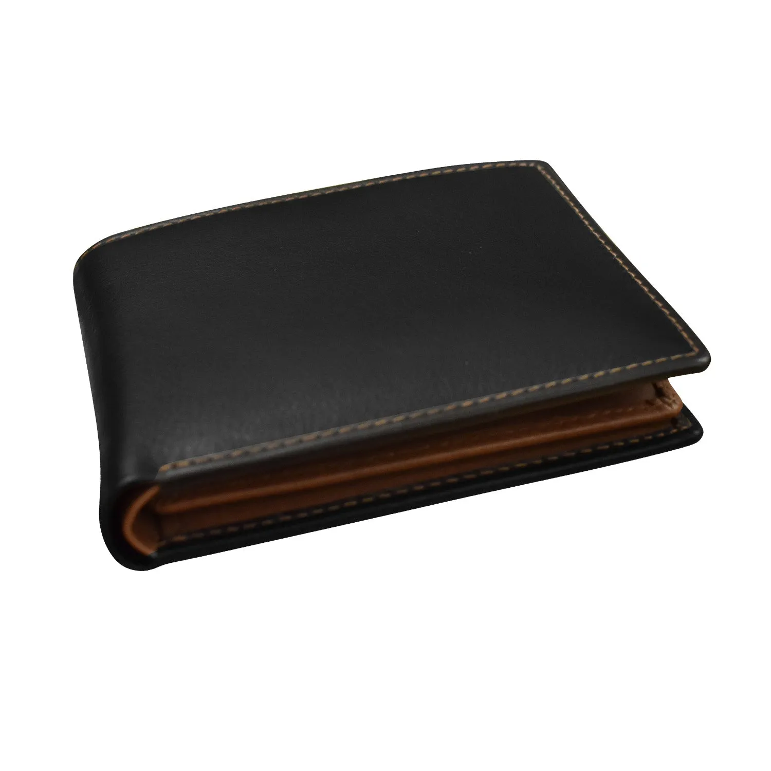 Men's Bifold Wallet with Left Flip