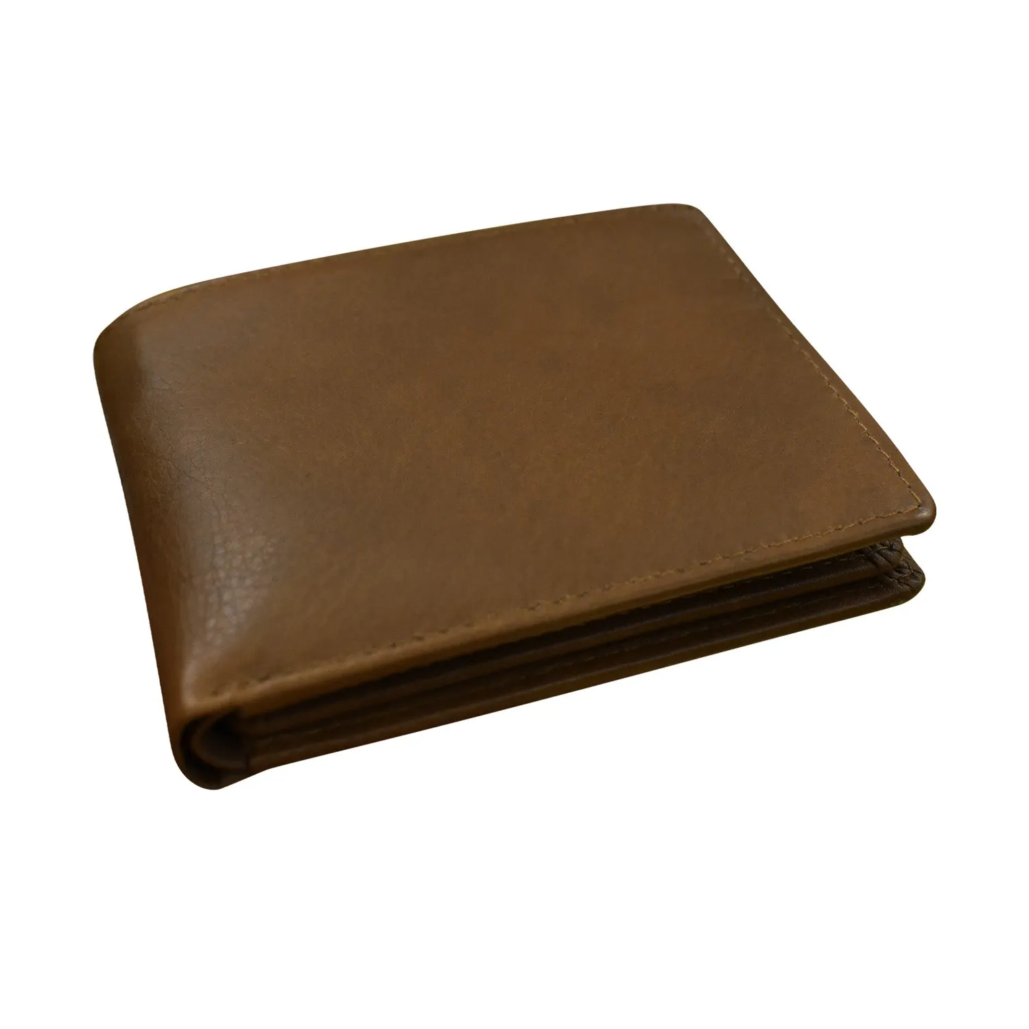 Men's Bifold Wallet with Left Flip