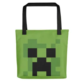 Minecraft Creeper Premium Tote Bag