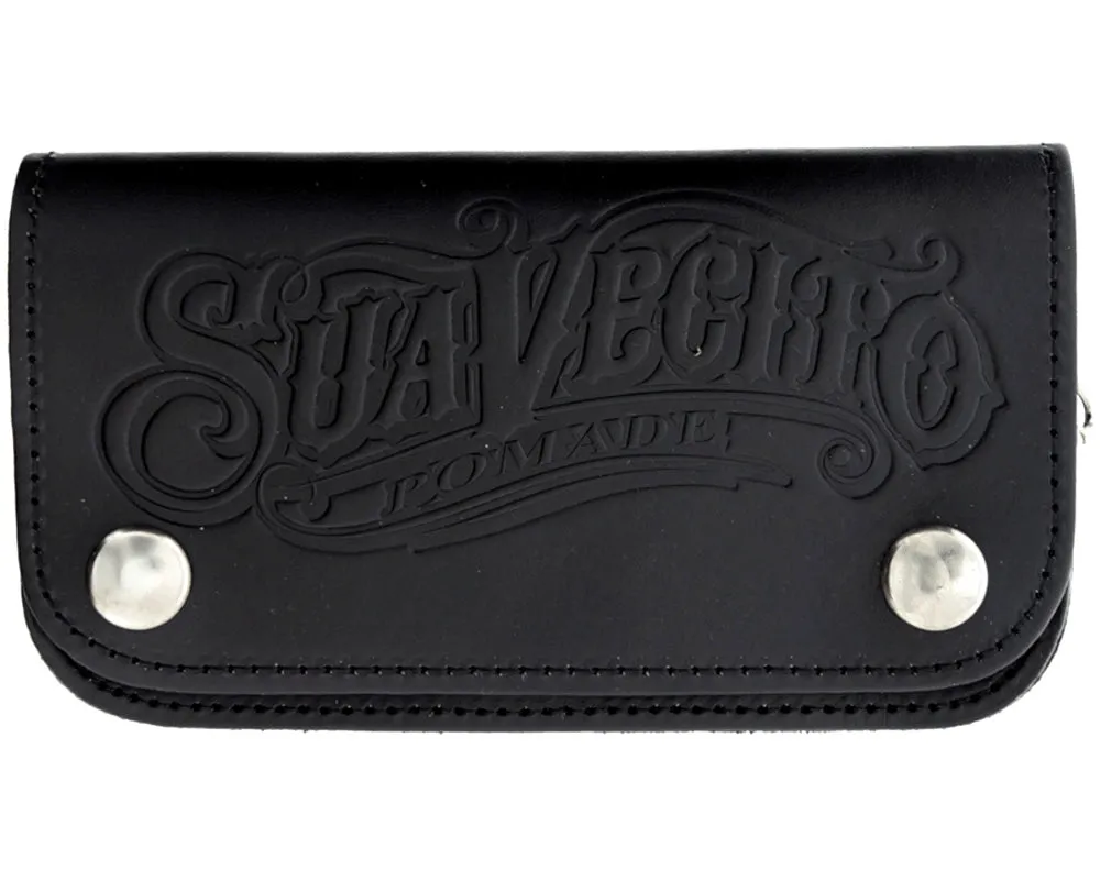 OG Script Chained Biker Wallet - Black