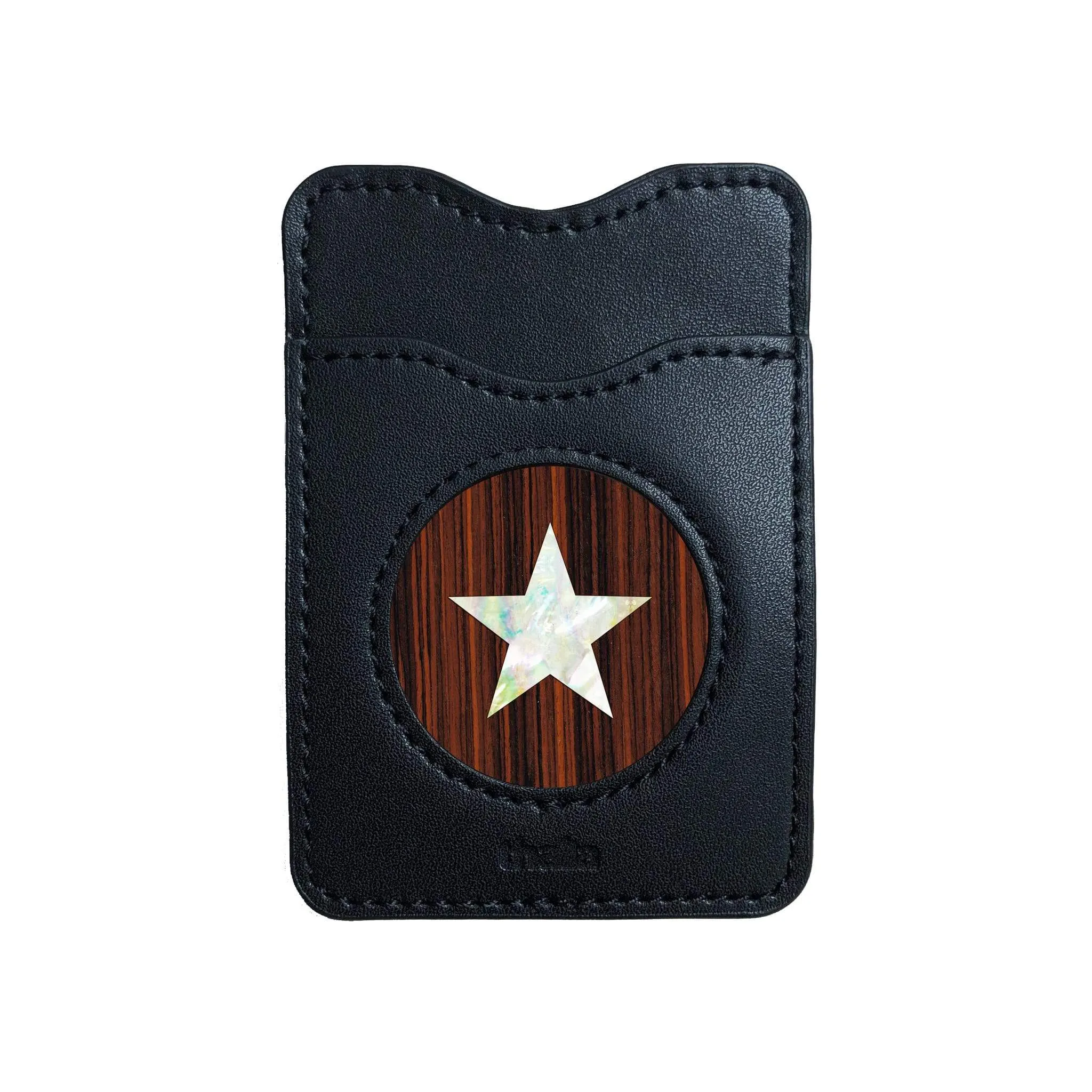 Pearl Star | Leather Phone Wallet