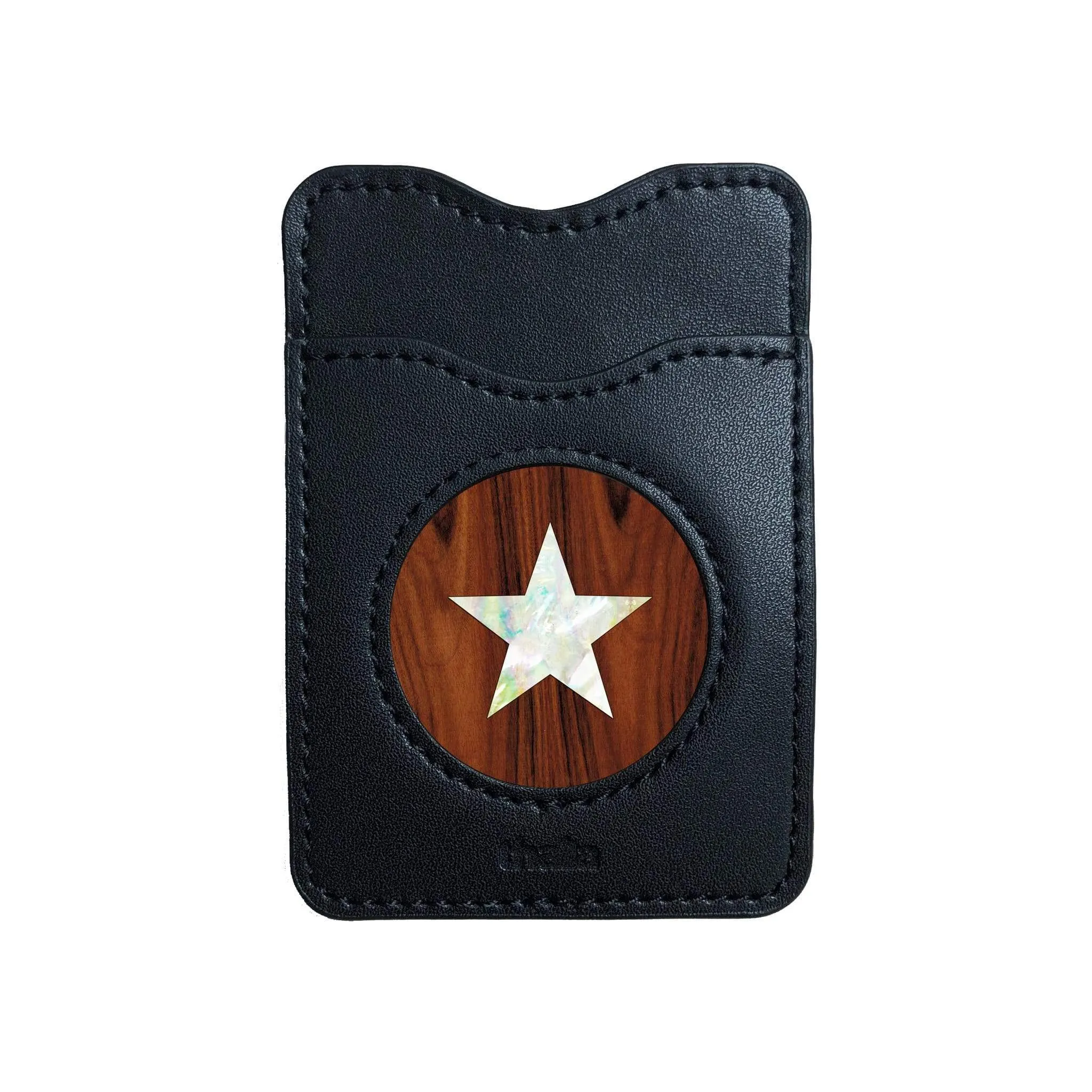 Pearl Star | Leather Phone Wallet