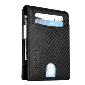 Rozenn RFID-blocking Leather Bifold Wallet for Men