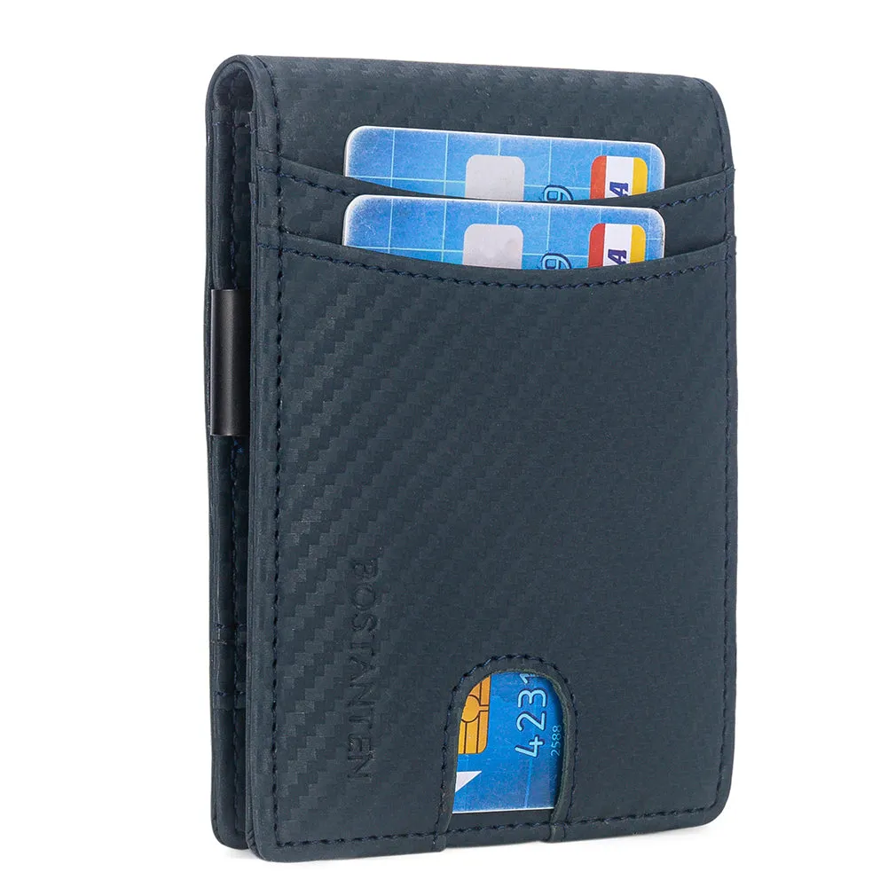 Rozenn RFID-blocking Leather Bifold Wallet for Men