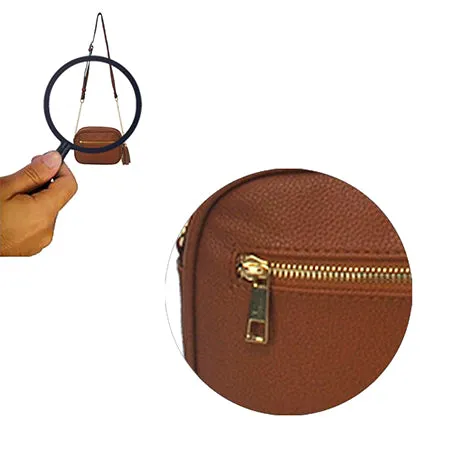 SALE! Light Brown Chic Faux Leather NGIL Crossbody Bag