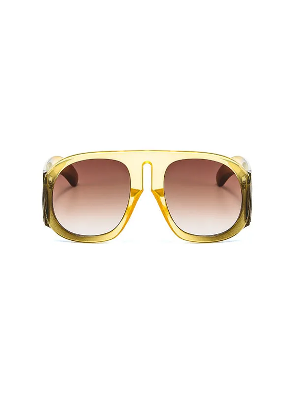 Sun-Protection Geometric Sunglasses Accessories