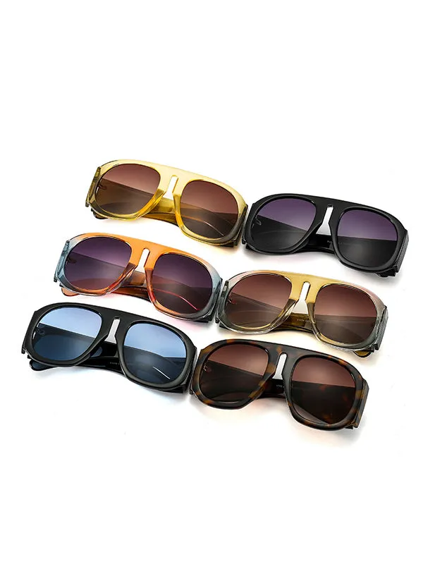 Sun-Protection Geometric Sunglasses Accessories